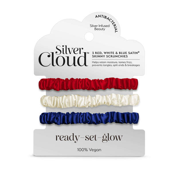 Satin+ Skinny Hair Scrunchies World Cup Edition