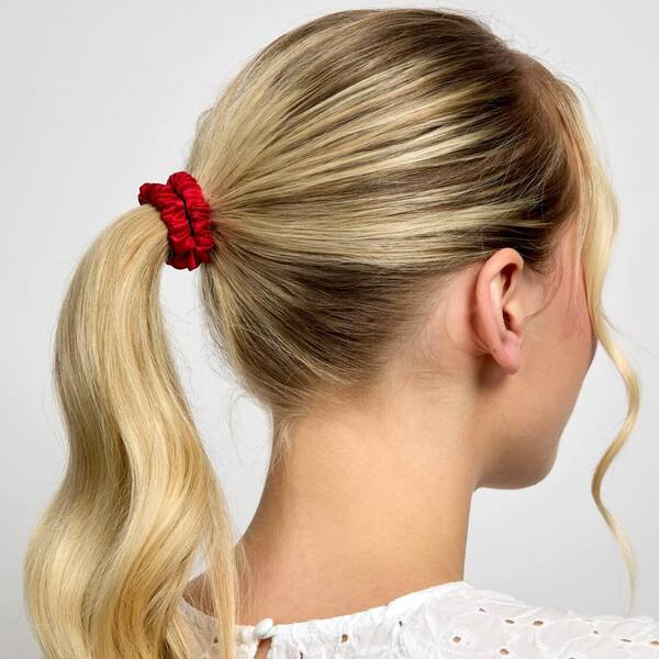 Silver Cloud Satin+ Skinny Scrunchies World Cup Edition