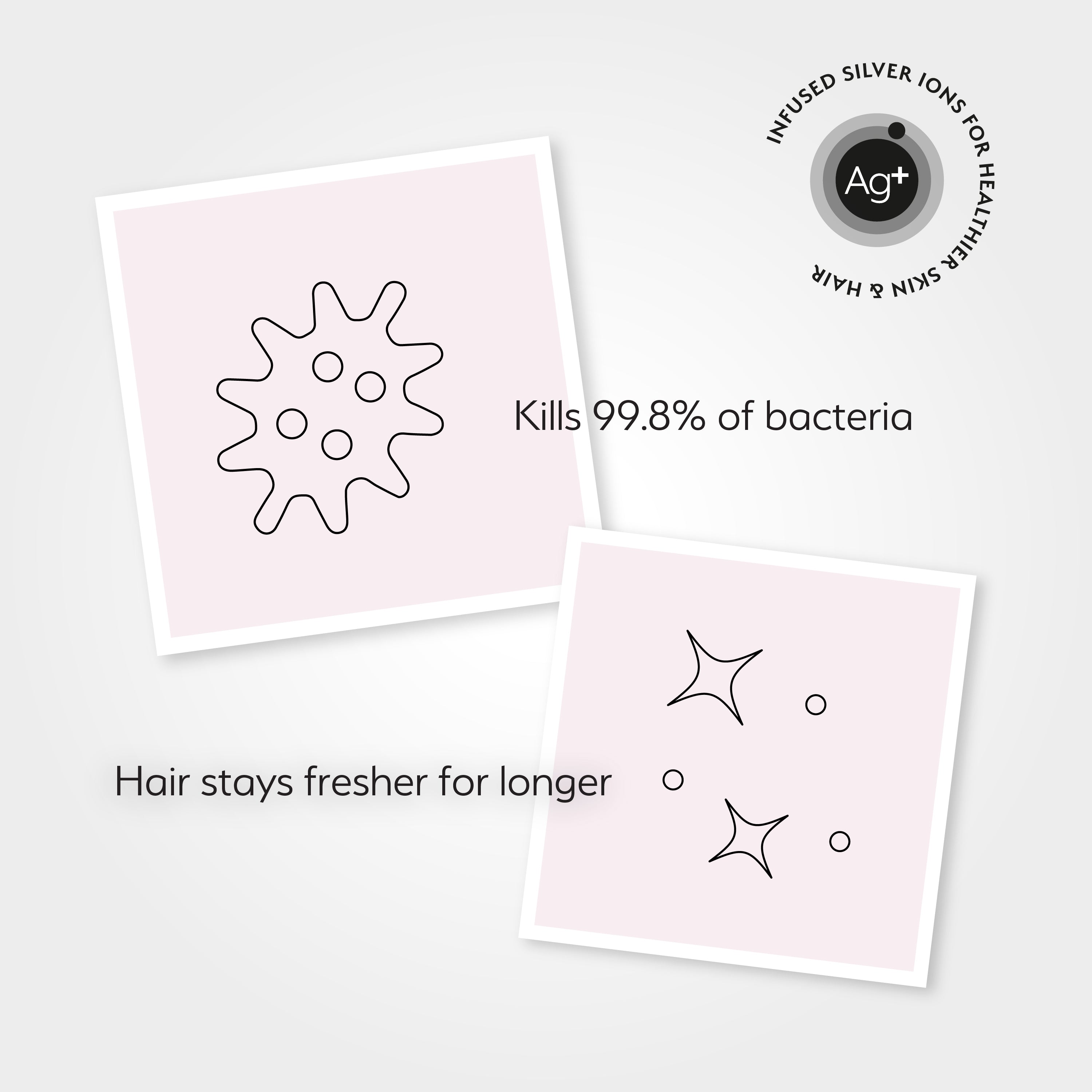 Silver Cloud Skinny Hair Scrunchie Caramel 5 Pack