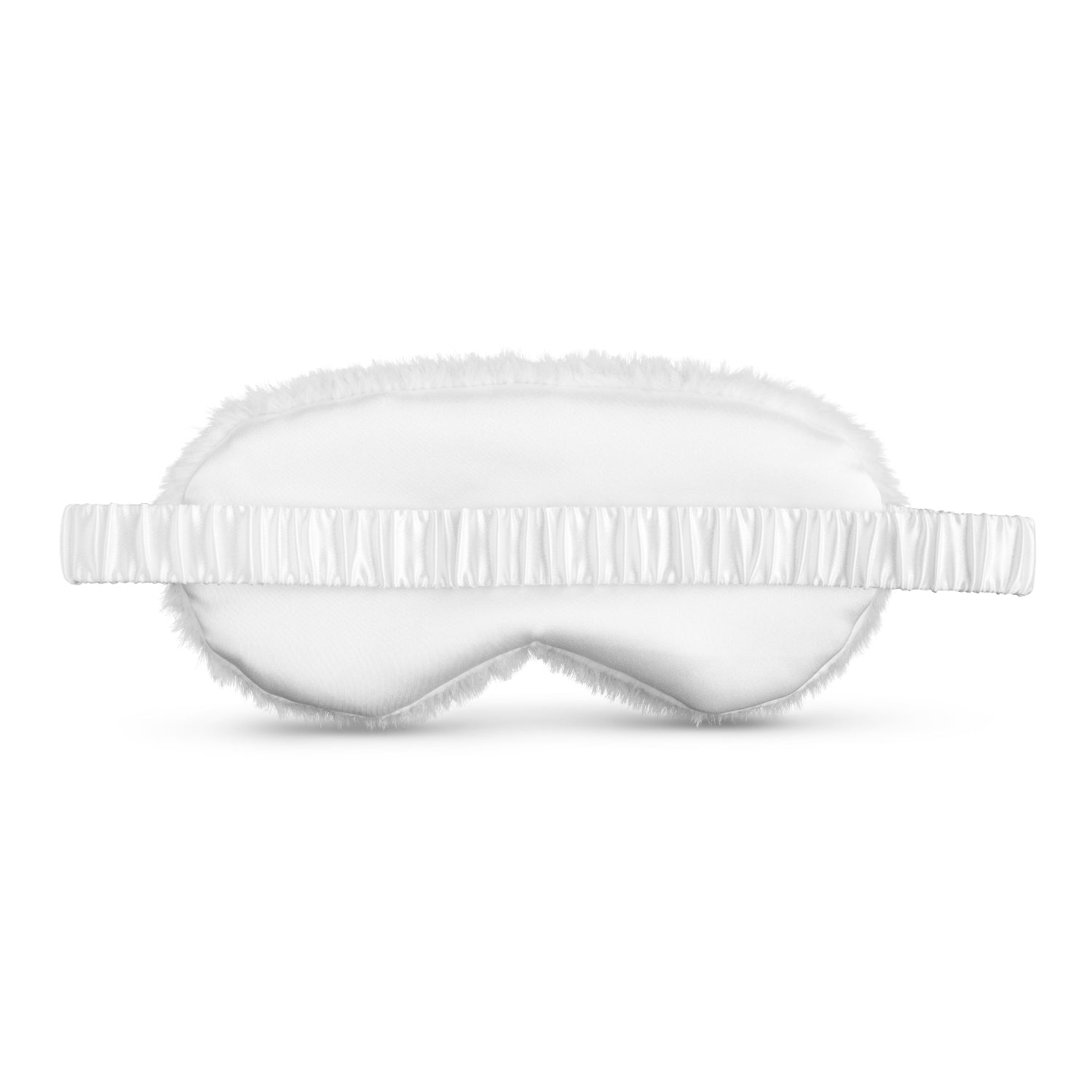 Silver Cloud Fluffy Sleep Mask Infused with Silver Ions  White